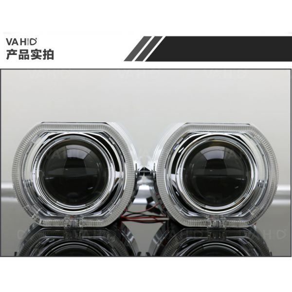 CH30  2.5inch Round Crystal angel eye Bixenon Car hid xenon projector kit