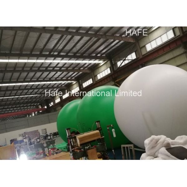 Customize 4m Commercial Light Up Helium Balloons Advertising Trade Show