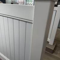 Environmental Friendly 100% Virgin PVC Privacy Fence UV Resistant