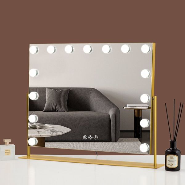 Custom Tabletop Vanity Rechargeable Mirror Light LED