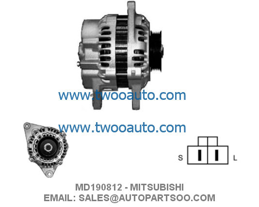 A2T25578 A2T25598 - MITSUBISHI Alternator 12V 55A Alternadores