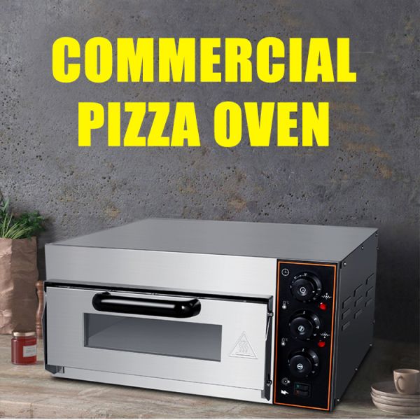 Commercial Pizza Oven Stainless Steel Bakery Equipment 560x525x295mm