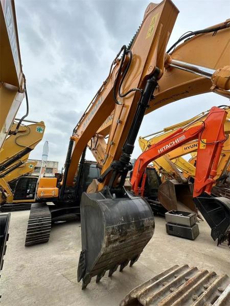 22 Ton R220-9 2nd Hand Excavator Hyundai Digger 112KW Power Good Condition