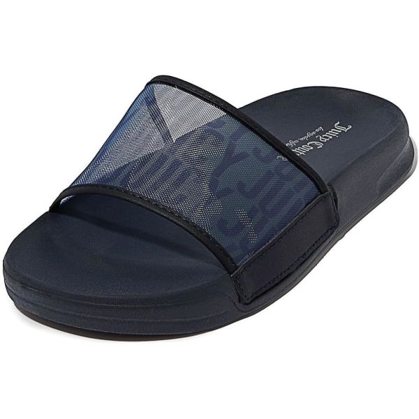 Des sandales plates avec une partie supérieure transparente personnalisable