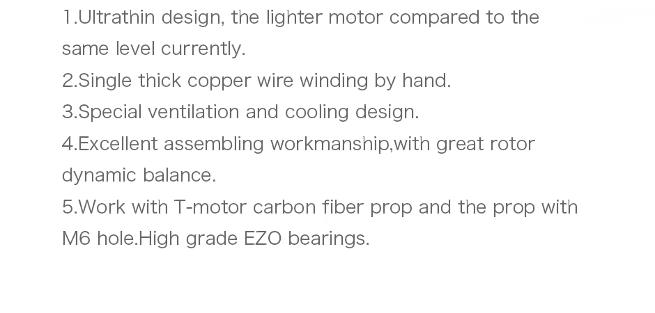 Wholesale T-MOTOR MN4006 KV380 High Power Out Runner Brushless Motor For Drones UAV Skateboard Airplane Accessories 2pcs Per Box