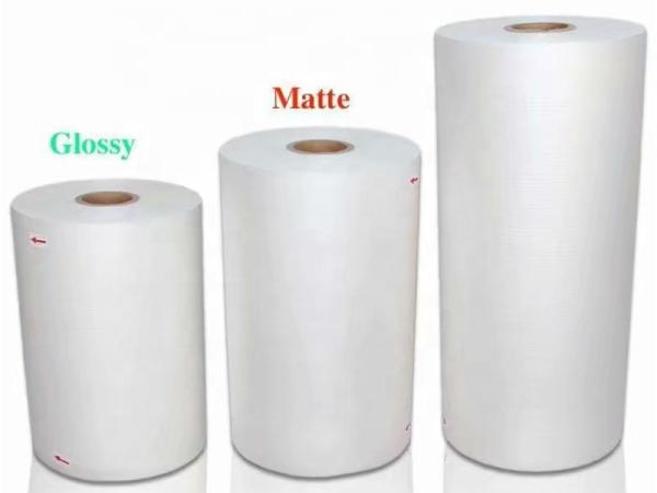 4000m PET And EVA Protective Thermal Lamination Film 38 Miu MATT / GLOSSY
