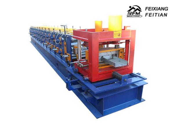 Galvanized Steel Profile Sheet Roofing Machine , Reliable C Z Purlin Making Machine