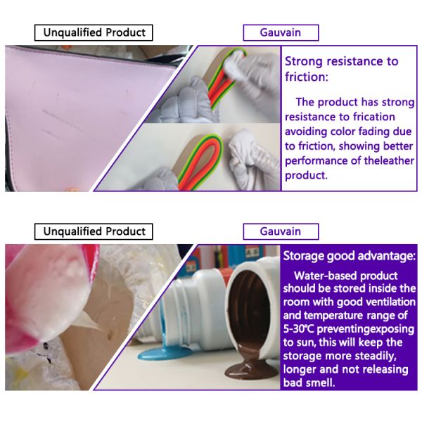 High Glossy Water-Based Leather Edge Paint Anti-Cracking Coating Pigment for Bags and Shoes Colored Edge Banding Paint
