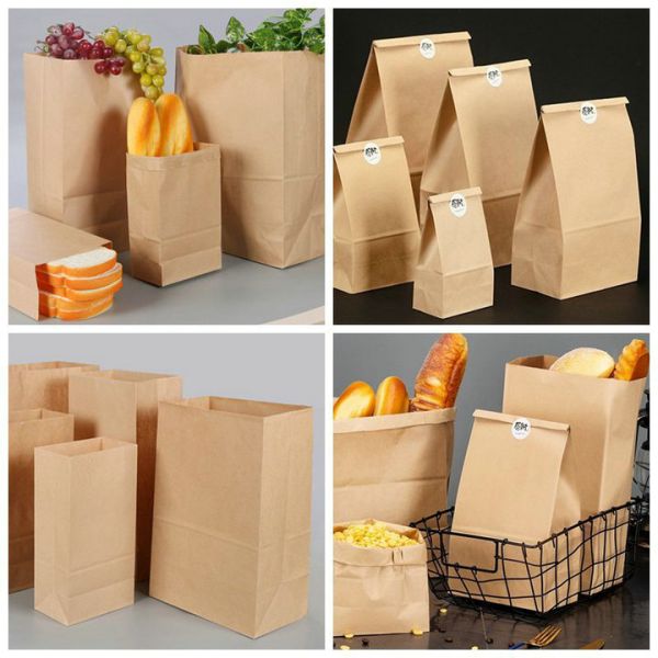 бумага 70gsm Брауна Kraft качества еды крена 600mm большая для делать сумку хлеба