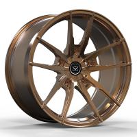 Uni-K 2024 Custom 1 peça rodas forjadas 21x9.0 Bronce polido
