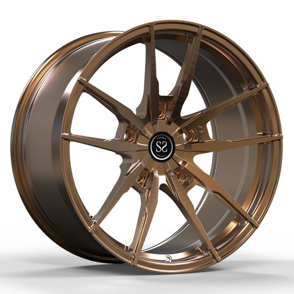 Forged Aluminum 21 Inches Audi Rs6 Two Piece Forged Wheels 139.7mm Pcd