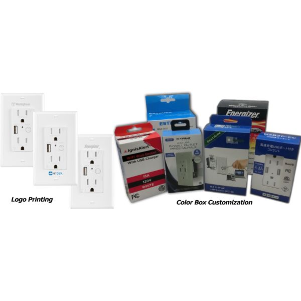 ETL Certified 0-10V Dimmer Switch with 300W Max Load and IP44 Rating for LED Lighting Control