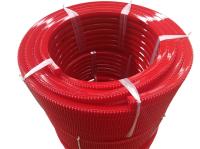 Longueur personnalisée Polyuréthane Super Grip ceinture de couleur rouge résistant aux chocs