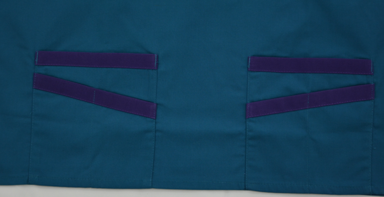 S-XXL Size Protective Work Clothing Womens Scrubs Sets Highly Comfortable