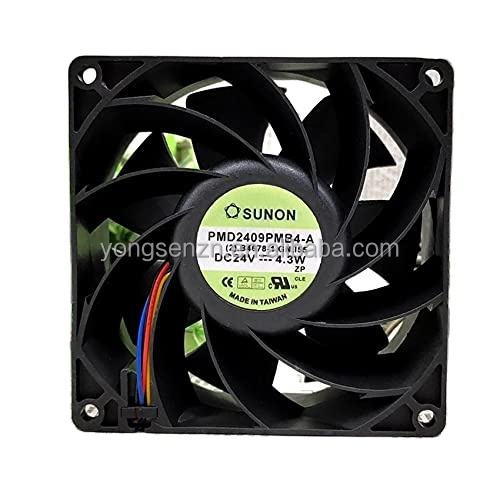 Axial Flow Continuous Operation Cooling Fan PMD2409PMB4-A Mechanical Equipment Cooling Fan for Inverter Equipment Heat Removal