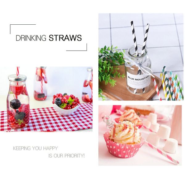 желтый цвет чернил качества еды 60гсм 120гсм напечатал крен Слиттед 14мм 15мм бумаги соломы