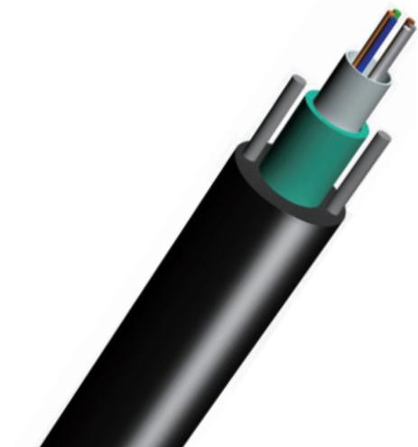 GYXTW Uni - Loose Tube Outdoor Fiber Optic Cable 1310/ 1550nm Wave Length Fiber to the home
