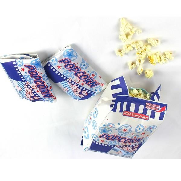 SGS Personalized Popcorn Packaging Bags Printed Greaseproof Paper Bags 11.5g