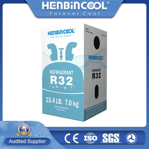Colorless High Purity 99.9% HFC-R32 Refrigerant Gas