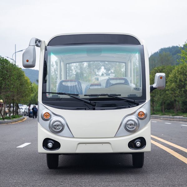 72v L'acide de plomb Entretien gratuit Autobus touristique alimenté par batterie 14 Setas Voiture touristique électrique