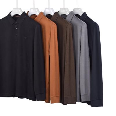 Impressão de logotipo personalizado T-shirts masculinos originais e polo com cor simples essencial