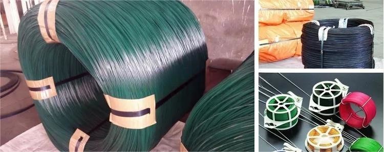 небольшой Pvc машины замотки 0.25lb покрыл катушку железной проволоки для супермаркета