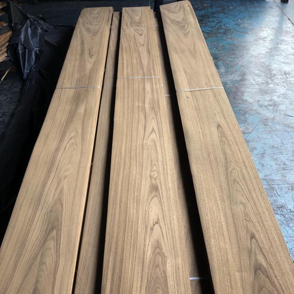 Factory Supply Natural Teak Wood Veneer Sheets 0.45mm 0.5mm 1mm 2mm 3mm Flat Cut Teak Veneers Wood