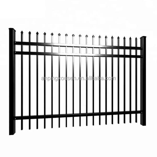 50x50mm Metal Frame Cercas de ferro para casa ao ar livre quintal jardim Material Metal