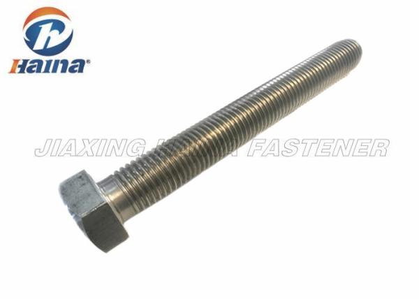 SS304 SS316 ASTM F593E Long full thread Structural steel hex Bolt