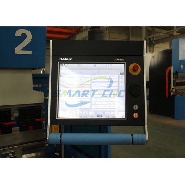 Customized Color NC Press Brake , CNC Metal Brake 300 Ton 4000mm Width