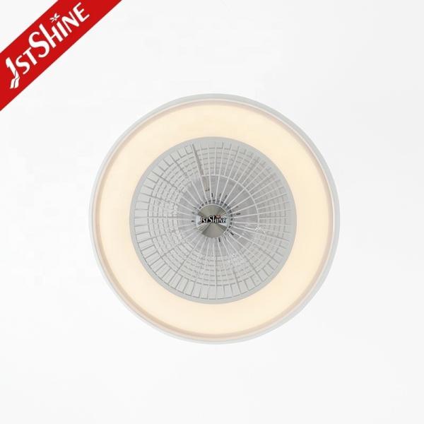 22 Tamanho de lâmina CB Certificado Smart Remote Wi-Fi Control Design redondo LED Ventilador de teto