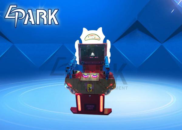 Frozen Heroes Electric Shooting Arcade Machines For Kids CE Certificate