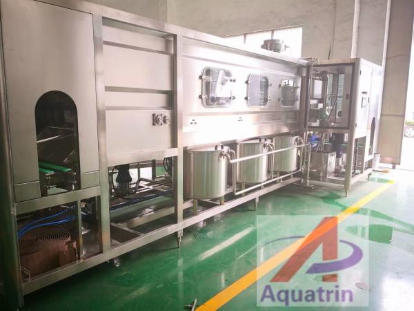 1.38kw SUS316 Filling Capping Machine 18.9L Bottle Water Making Machines
