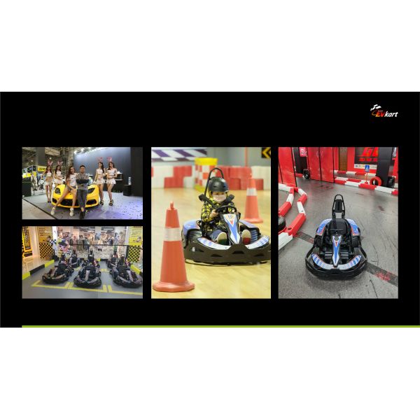 Двойная конкуренция моторов 4kw*2 идет быстрый ход Kart 120km/H