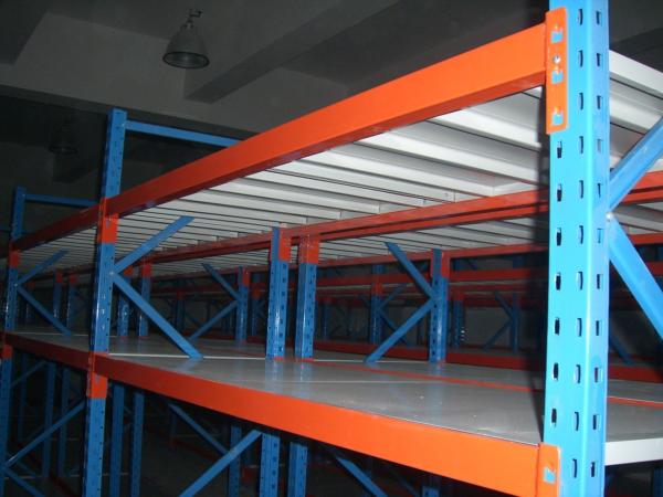 Customization Powder Coated Boltless Medium Duty Shelves Industrial Racking