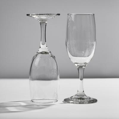 Clear Customized Size Tableware Glass Production Line Wine Goblet for Domestic Glass