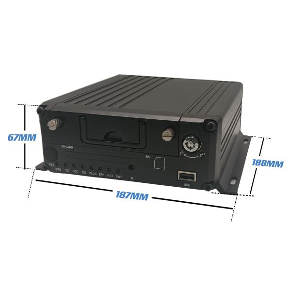 Vehicle CCTV Camera System 4 8 Channels 1080P WiFi 4G GPS AI Function IP Camera Car MDVR