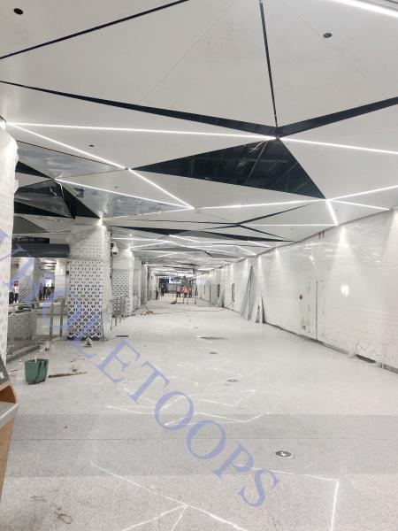 2.0mm Thickness Ceramic Coated Aluminum Panel For City Transportation