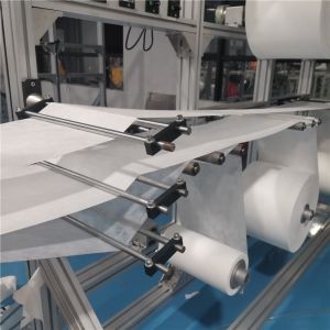 Линия полностью автоматическая машина лицевого щитка гермошлема высокоскоростной машины маски 100Pcs/Min N95 KN95 автоматическая лицевого щитка гермошлема