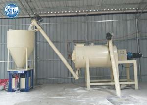 3T pelo tipo simples da hora secam a máquina de mistura seca do pó da planta do