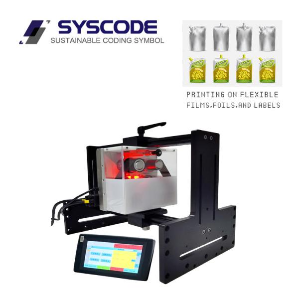 32x120mm Intermittent TTO Printer For Barcode Printing On Production Lines