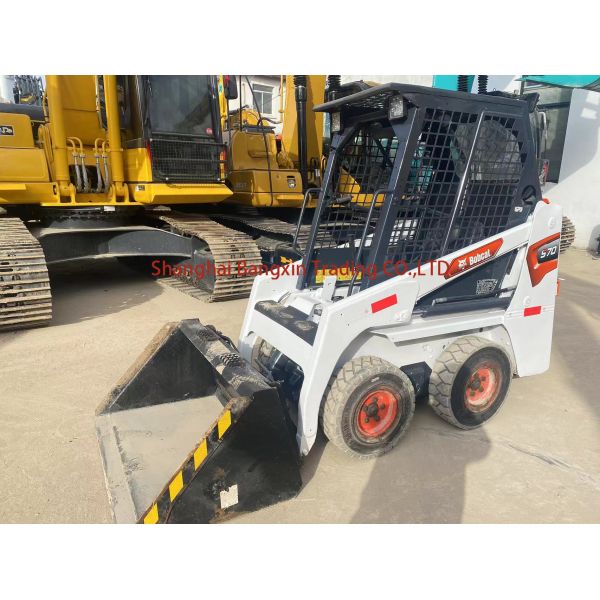 Used Bobcat Skid Steer Loader S70 from Japan with Strong Power and Hydraulic Stability