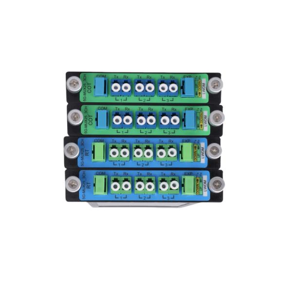 12CH LWDM MWDM Multiplexeur LAN WDM MUX DEMUX Module LWDM de 1269,23 nm à 1318,35 nm