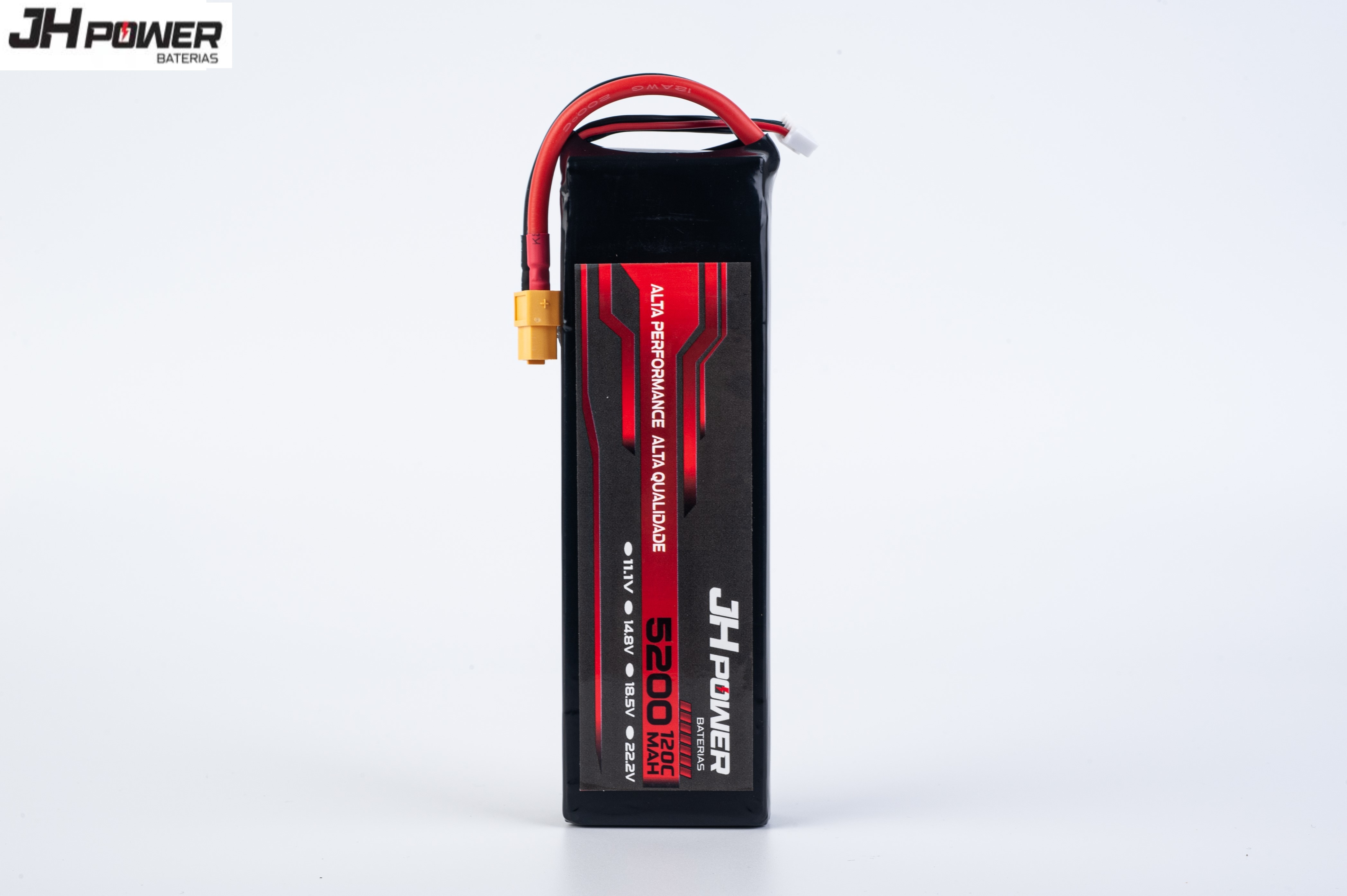 11.1V 3S 5200mAh 120C Li-ion Rechargeable Battery Pack for FPV Drones RC Cars & Model Boats
