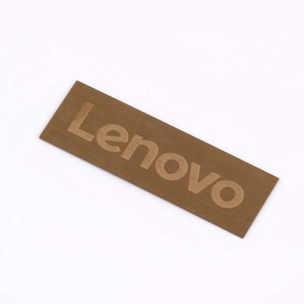 Customized High Gloss Metal Nameplate for Electrical Appliances OEM Installation