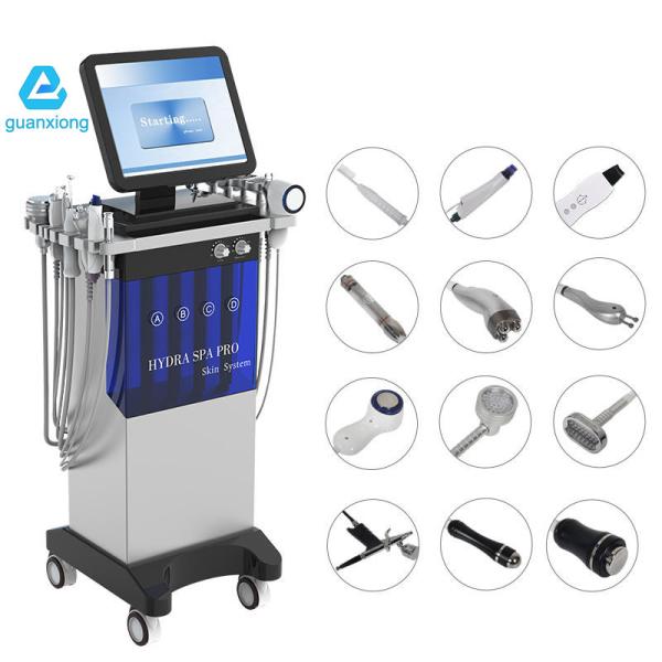 BIO RF Beauty Therapy Machine 15 Inch Cold Hammer Hydro Dermabrasion Device