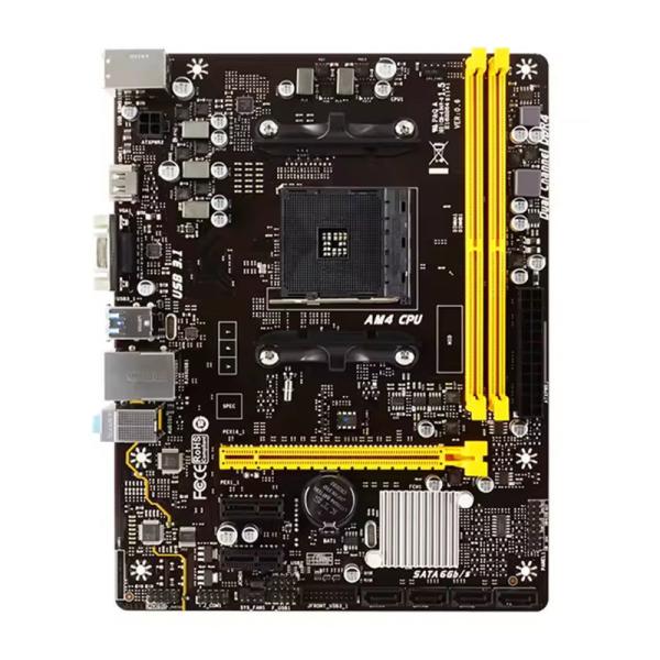 A320MH personnalisé pour biostar AM4 DDR4 64G SATA3 * 4 USB3.1 M-ATX Bureau A320 carte mère Fast Ship de haute qualité
