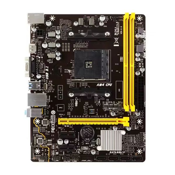 DDR4 64G SATA3*4 USB3.1 M-ATX Desktop A320 Motherboard for Biostar AM4 Customized A320MH