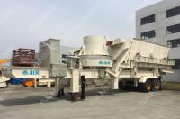 VSI Portable Crushing Plants 80-250t/H Capacity 21.6-33.2T Easy Operation