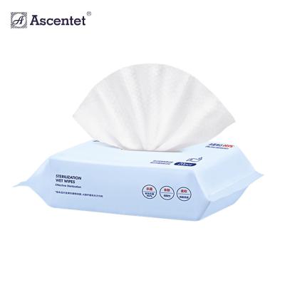 Limpezas personalizadas da desinfecção do álcool do Odm 75% de Logo Size Sheet Factory Oem com 50 PCes